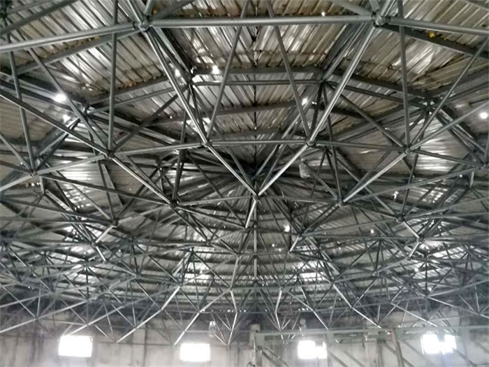 江门洗煤厂蓄水池网架